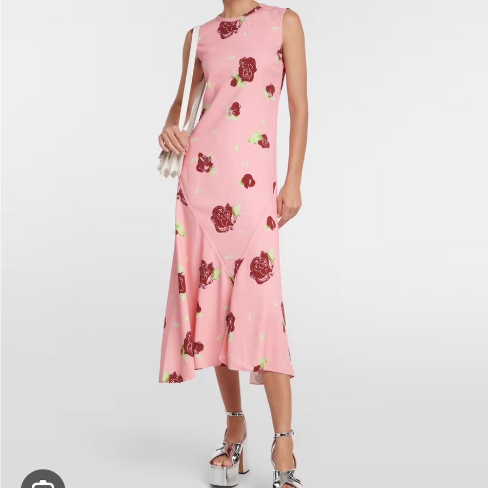 Marni midi floral dress